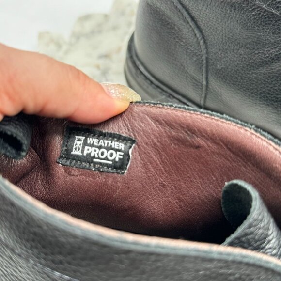 Allen Edmonds ALPINE Weatherproof Genuine Leather Chukka Boots 9D Black Grain - Picture 14 of 16